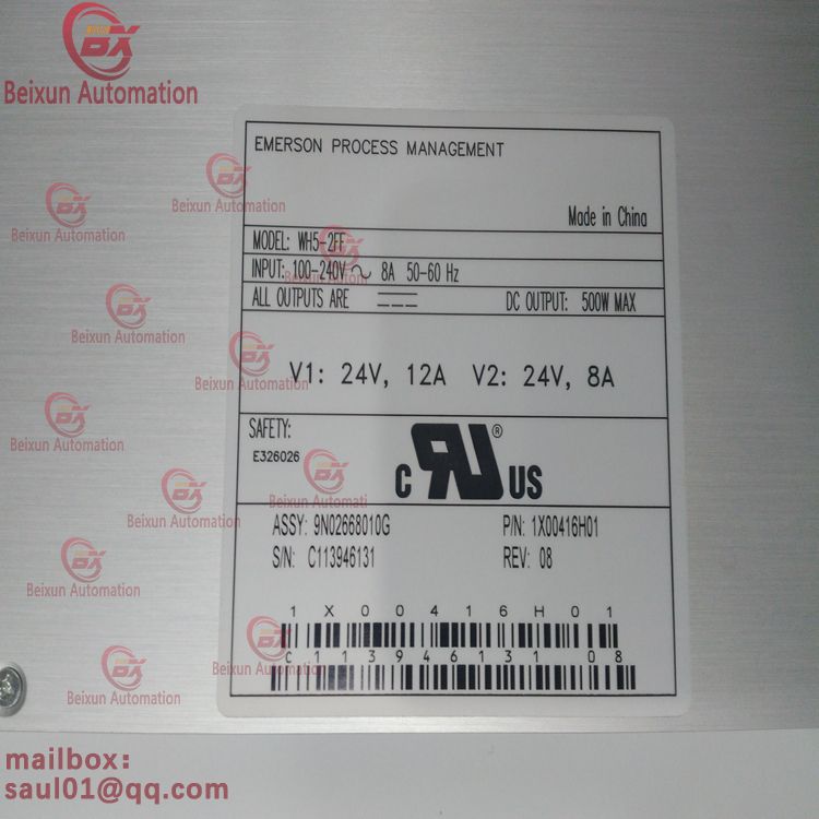 Westinghouse OVATION 1X00416H01 WH5-2FF power module