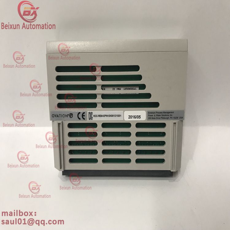 5X00121G01 Emerson Emerson Input and output module