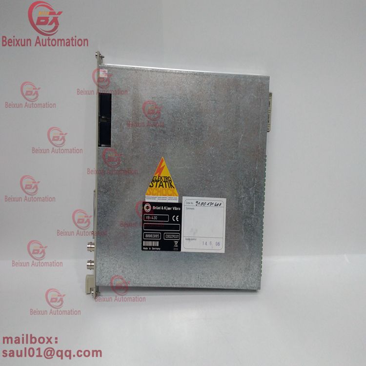 B&K Vibro VB-430 C002292.01 9100131600 Input/Output module