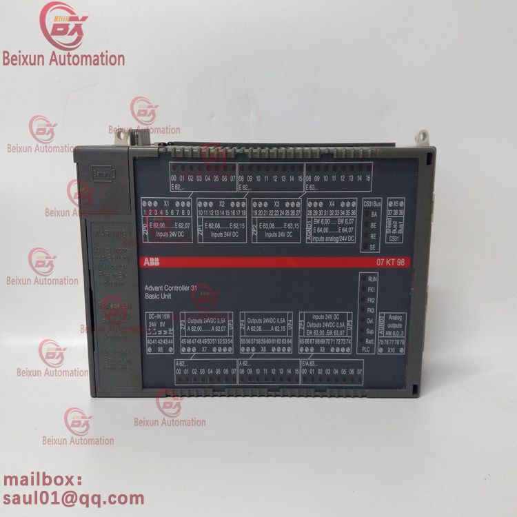 ABB 07KT98 GJR5253100R4278 Analog input module