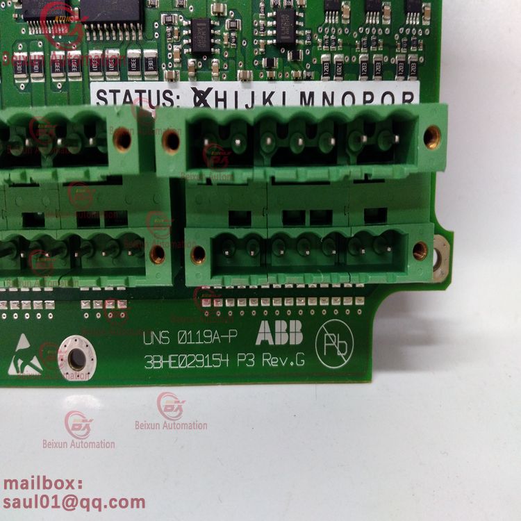 ABB 3BHE029153R0101UNS0119A Analog output module