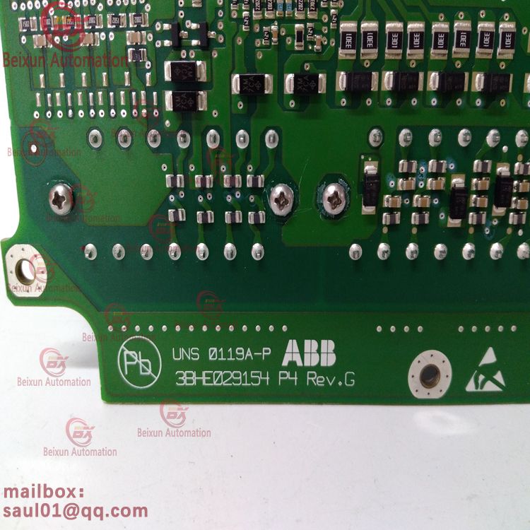 ABB 3BHE029153R0101UNS0119A Analog output module