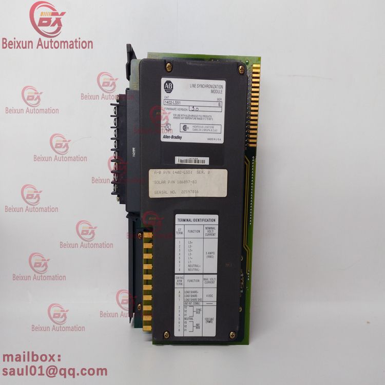 A-B Rockwell 1402-LS51 Power monitoring line synchronization module