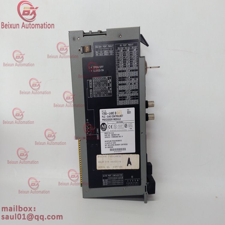 AB Rockwell 1785-L40C controller gate drive board I/O