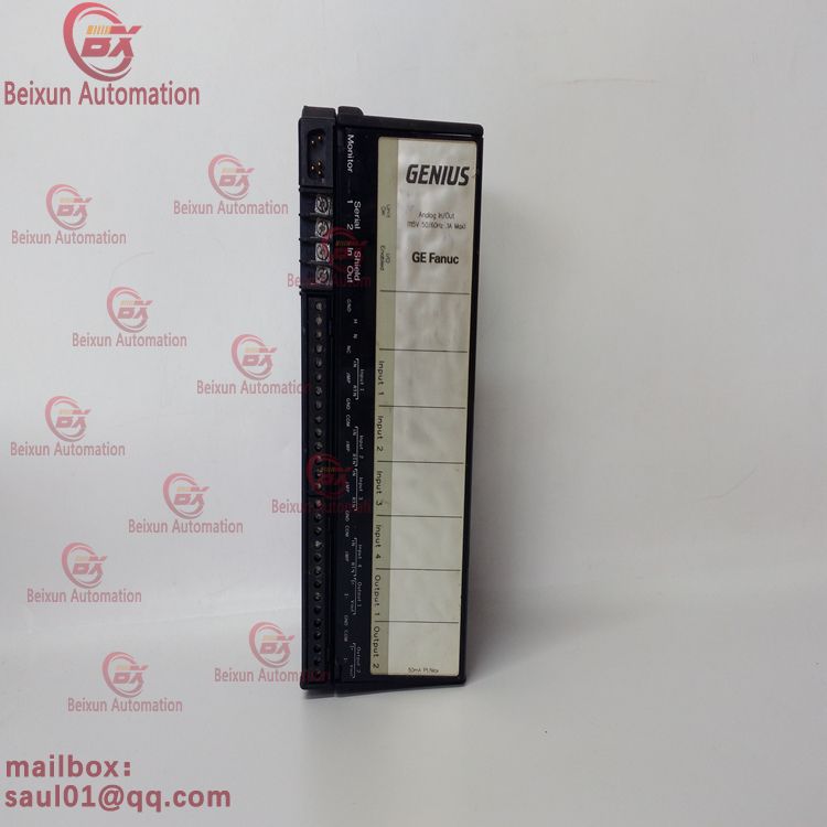 GE Fanuc GE IC660BBA100 analog input/output module