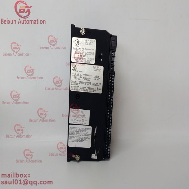 GE Fanuc GE IC660BBA100 analog input/output module