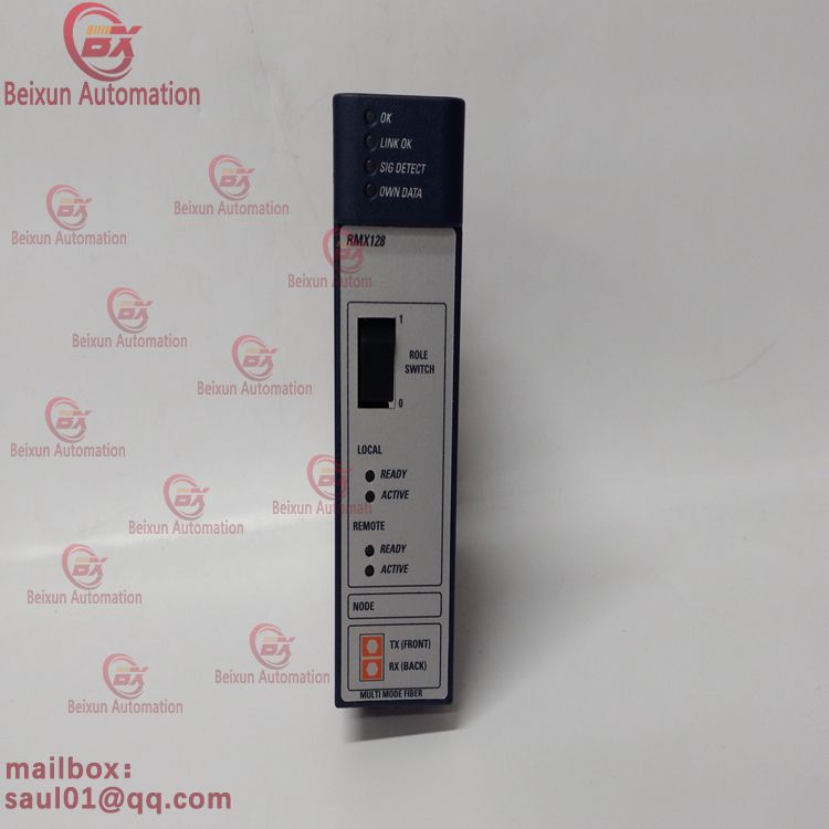 GE PLC IC695RMX128 Fiber synchronization module