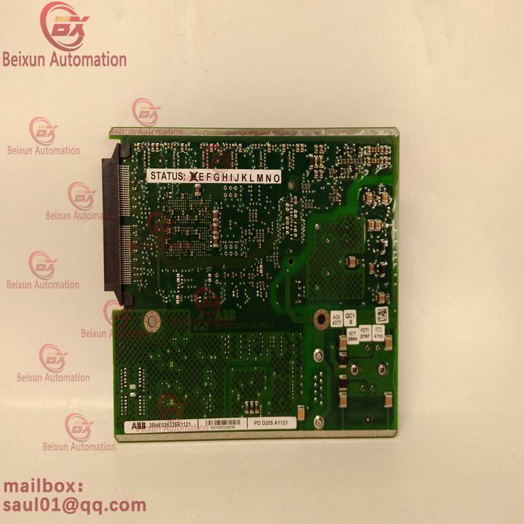 ABB PDD205A1121 3BHE025335R1121 3BHE025336P201 Communication module(图4)