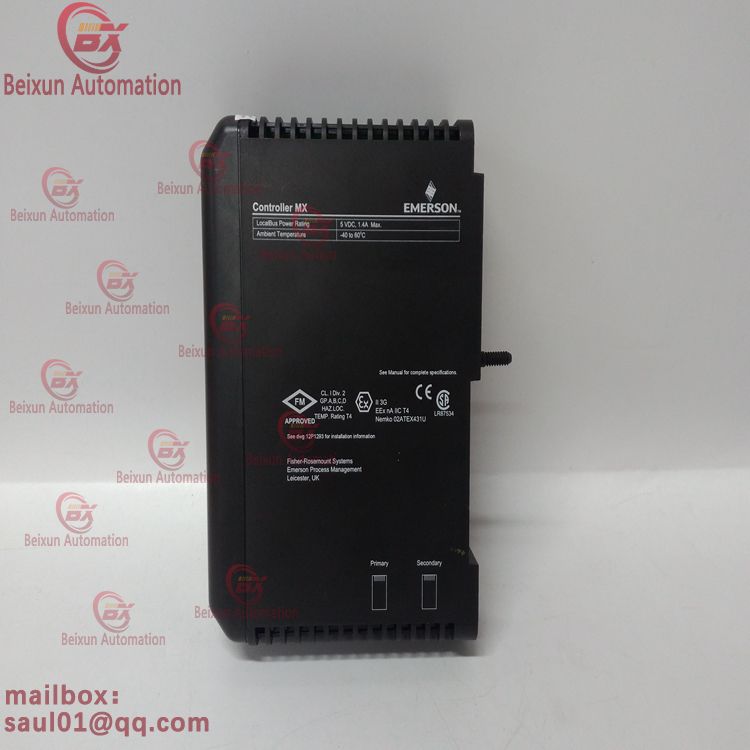 EMERSON VE3007 KJ2005X1-BA1 12P4375X012 Output module