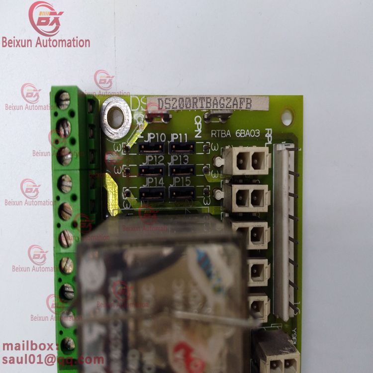 GE gas turbine card DS200RTBAG2AFB output module circuit board