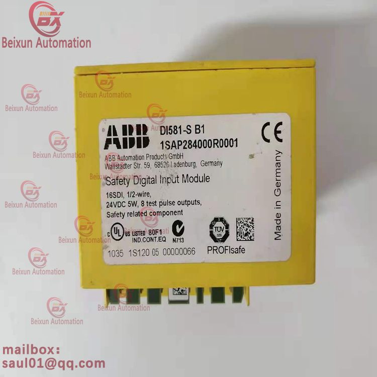 ABB DI581-S B1 1SAP284000R0001 Digital input card