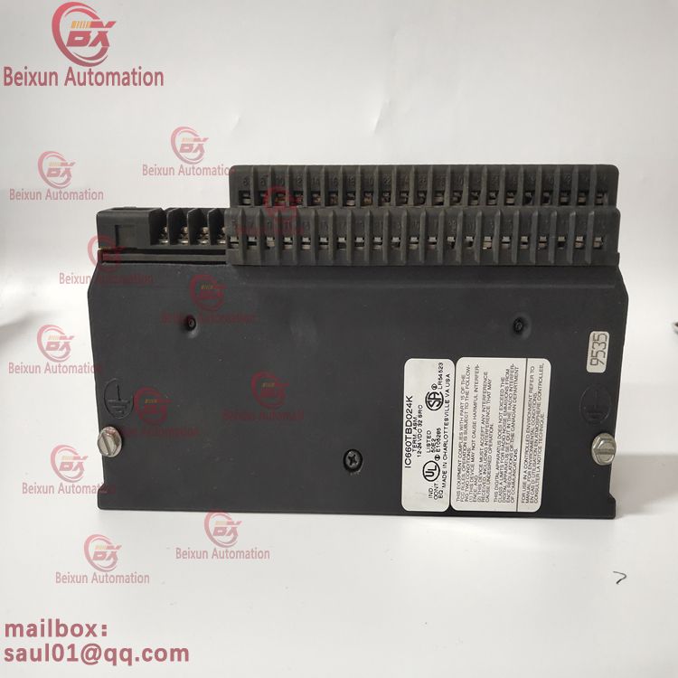 GE IC660TBD024K Emergency protection terminal board