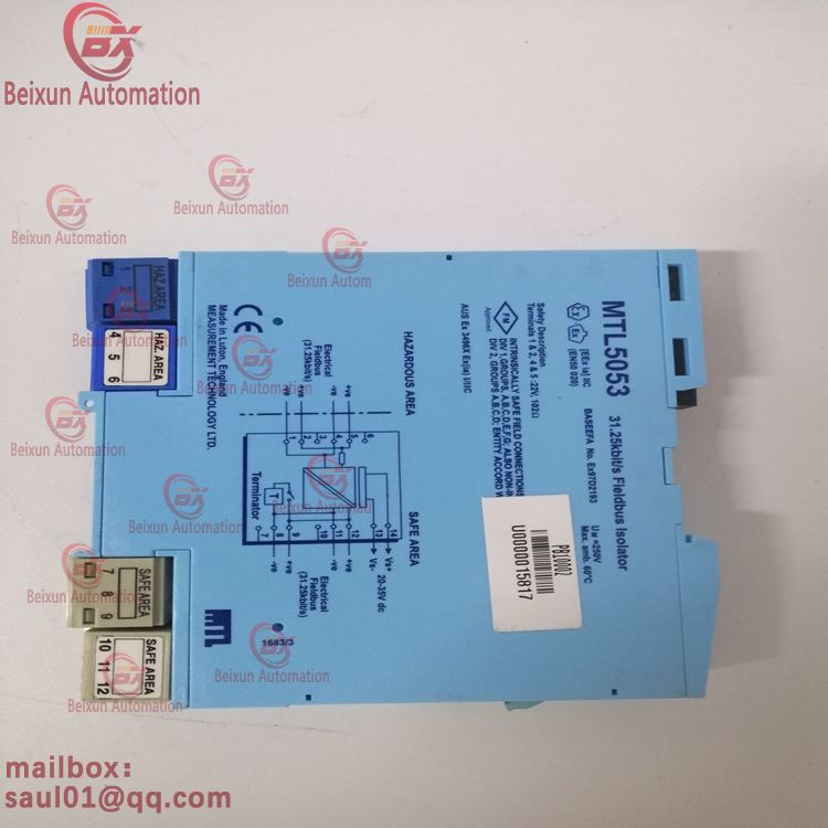 EMERSON Emerson MTL5053 Control module PLC/DCS Spare parts