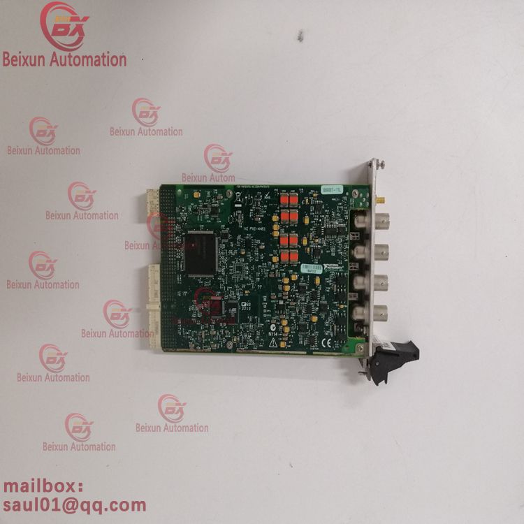 NI PXI-4461 186900T-11L Dual input and output sound and vibration module