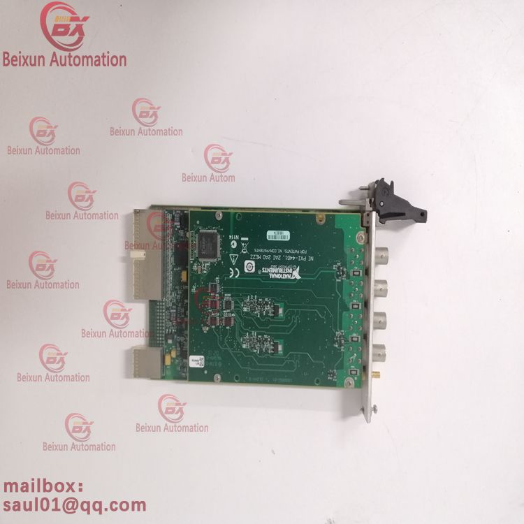 NI PXI-4461 186900T-11L Dual input and output sound and vibration module