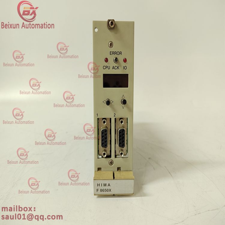 HIMA F 8650X; 98 4865065 Input/Output module for industrial computer