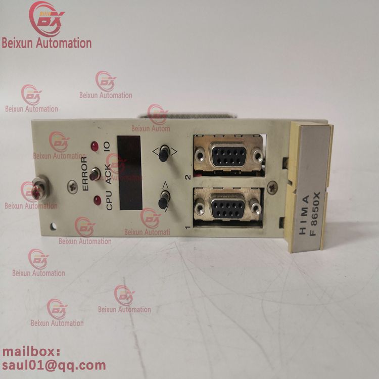 HIMA F 8650X; 98 4865065 Input/Output module for industrial computer