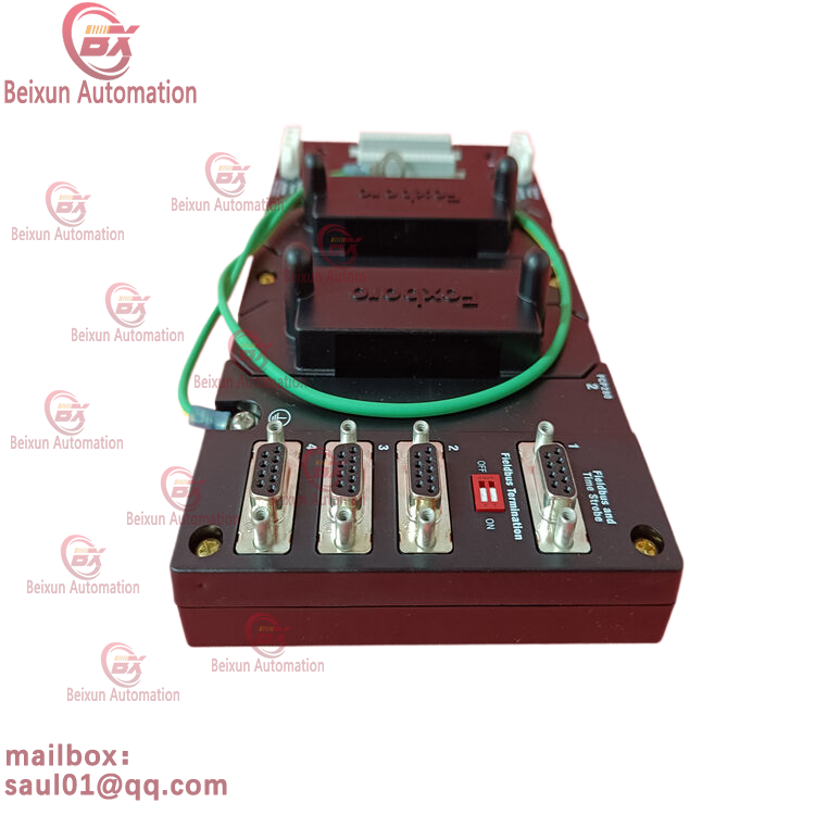 FOXBORO RH924YF DIN rail mounted modular baseplate