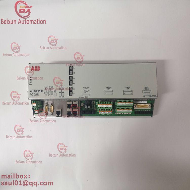 ABB PCD231B101 3BHE025541R0101 Excitation control module