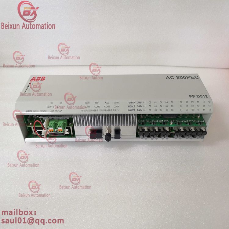 ABB PPD512 A10-15000 3BHE040375R1023 Excitation controller module