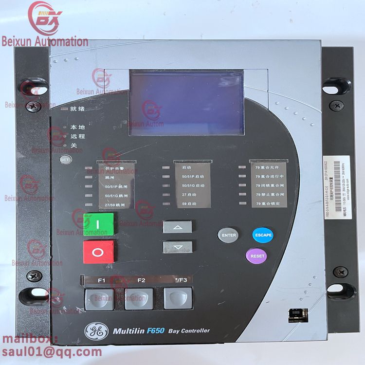 GE Multilin F650-G-N-A-B-F-2-G-1-HI-C-E feeder protection relay