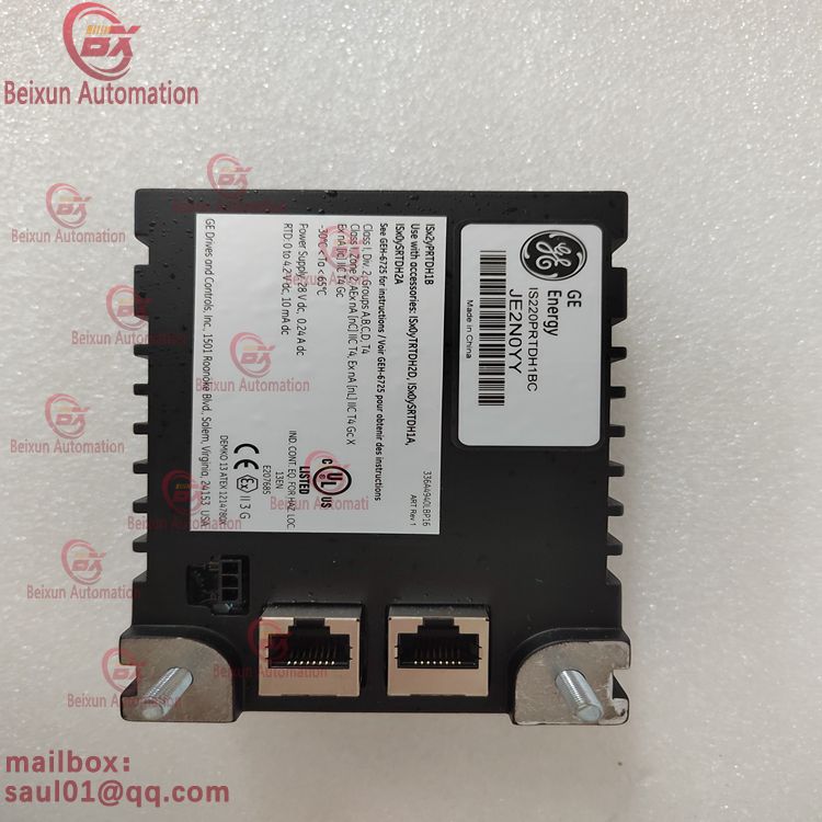 GE IS220PRTDH1BC 336A5026ADP13 Resistance temperature device input module