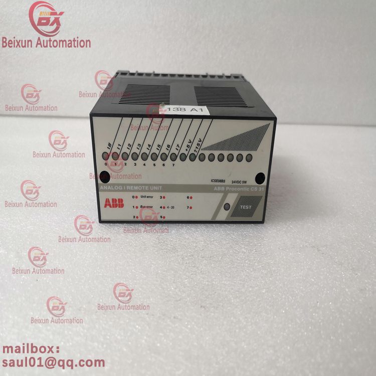 ABB ICSE08B5 Analog input mode