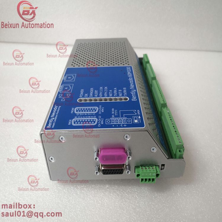 Bently 60M100-00 Data acquisition module Spare parts for industrial automation systems