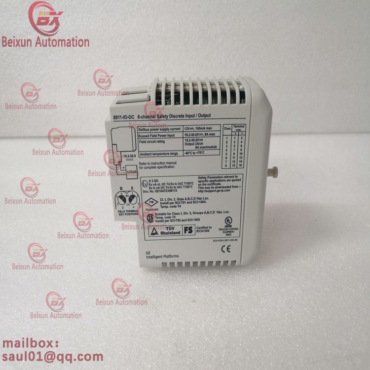 GE 8811-IO-DC 8811-io-DC-01 Discrete input/output module