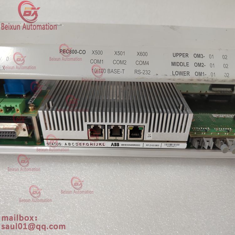 ABB PPD113B03-26-100100 3BHE023584R2625 Analog input module