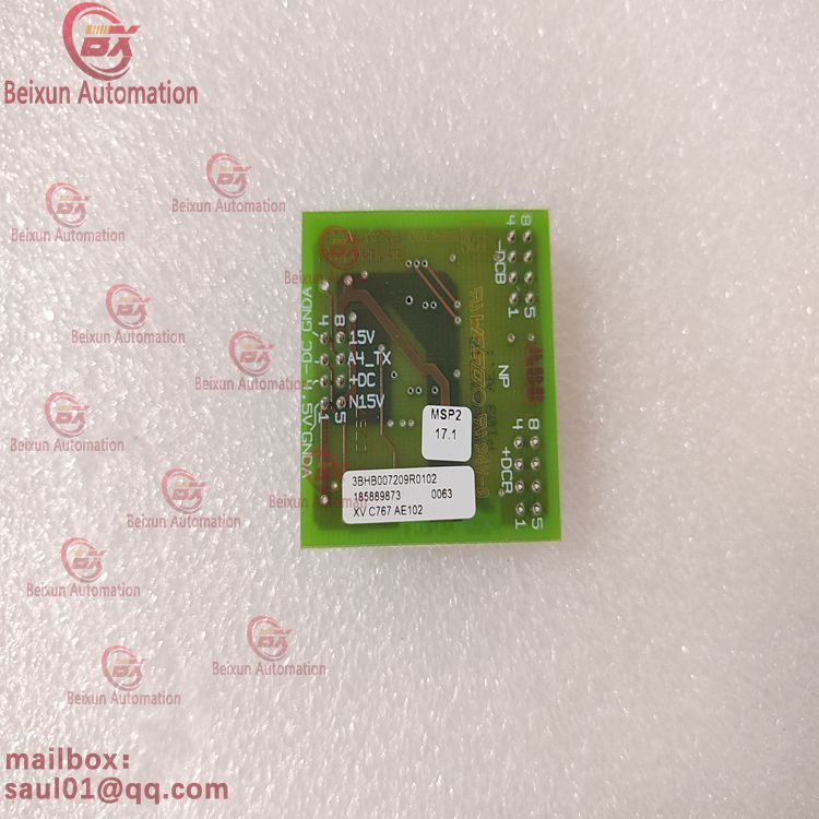 ABB XVC768102 3BHB007211R102 Controller module