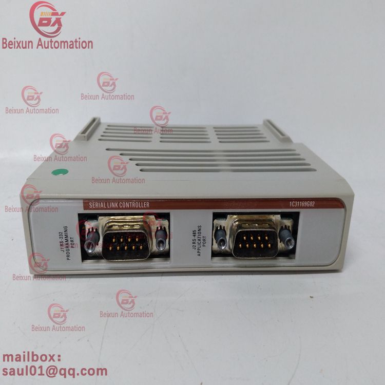 EMERSON 1C31169G02 Controller module