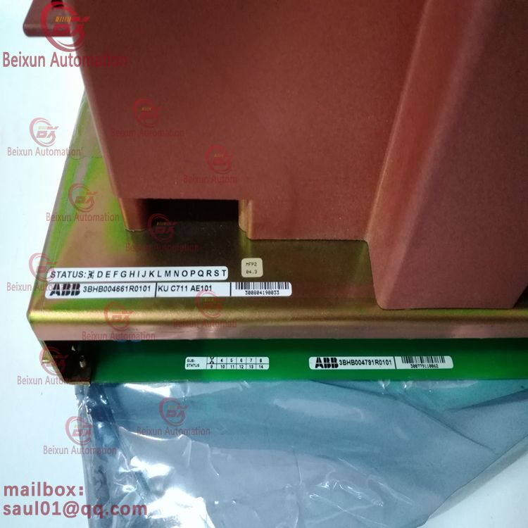 ABB KUC711AE101 3BHB004661R0101 Digital input module excitation controller(图4)