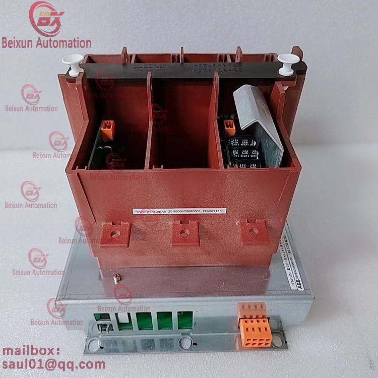 The ABB KUC755AE105 3BHB005243R0105 module/control unit continuously monitors the voltage transformerThe ABB KUC755AE105 3BHB005243R0105 module/control unit continuously monitors the voltage transform