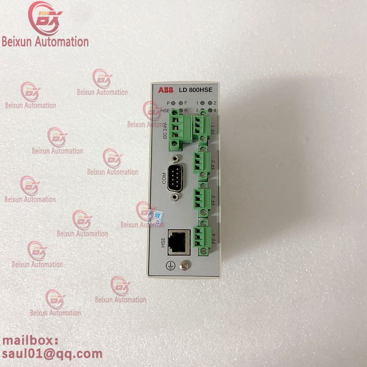 ABB LD800HSE 3BDH000320R02 Connects to the controller