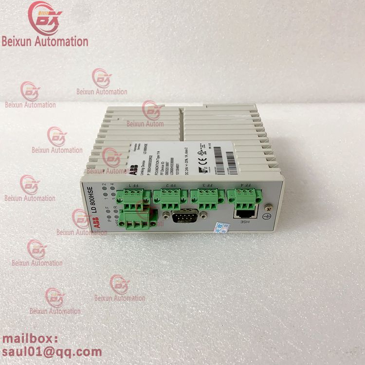 ABB LD800HSE 3BDH000320R02 Connects to the controller