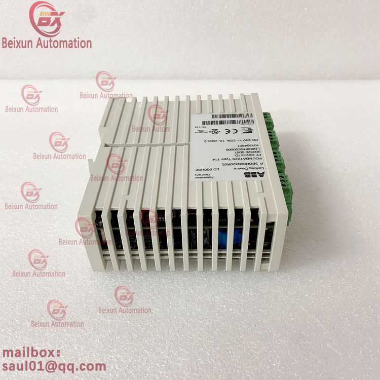 ABB LD800HSE 3BDH000320R02 Connects to the controller