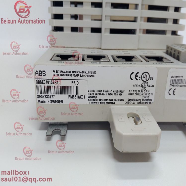 ABB PM861AK01 3BSE018157R1 encoder module