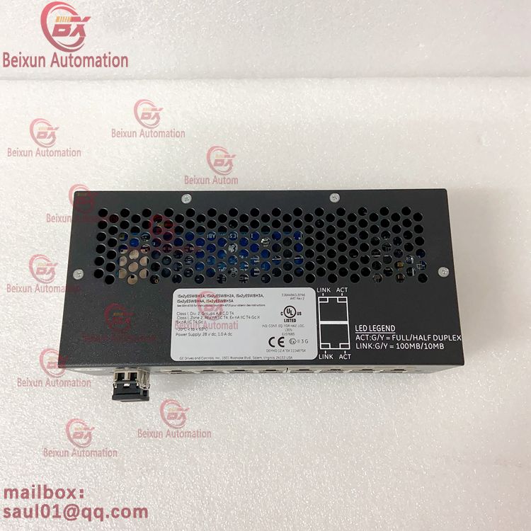 GE IS420ESWBH2A Unmanaged IONet/ Industrial Ethernet switch