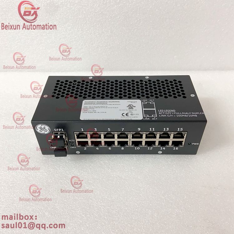 GE IS420ESWBH2A Unmanaged IONet/ Industrial Ethernet switch