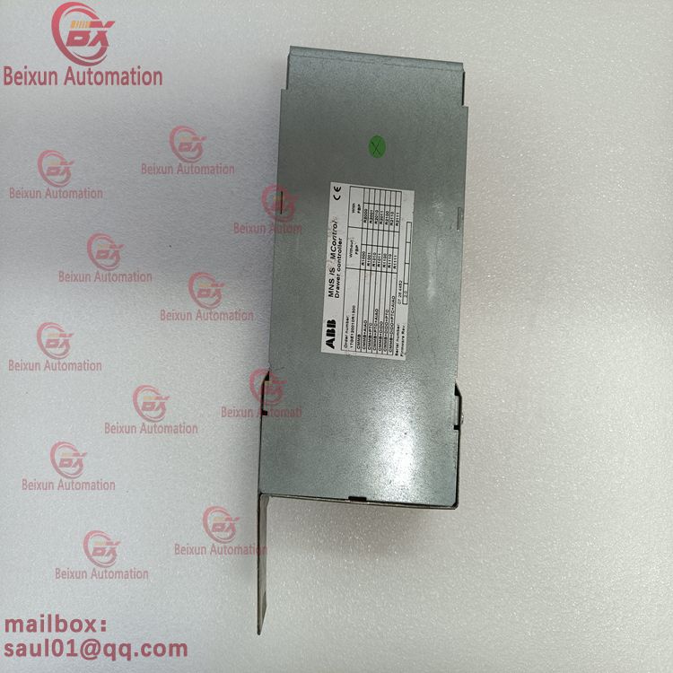 ABB 1TGE120010R1300 controls and protects the motor starter(图3)