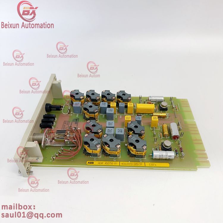 ABB E3EFa HENF452750R1 redundancy allows the computer to detect coded data