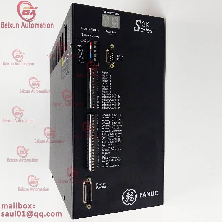 GE Fanuc IC8008SSI228RD2 Servo Motor Controller 28A IC8008SS1228RD2-CE