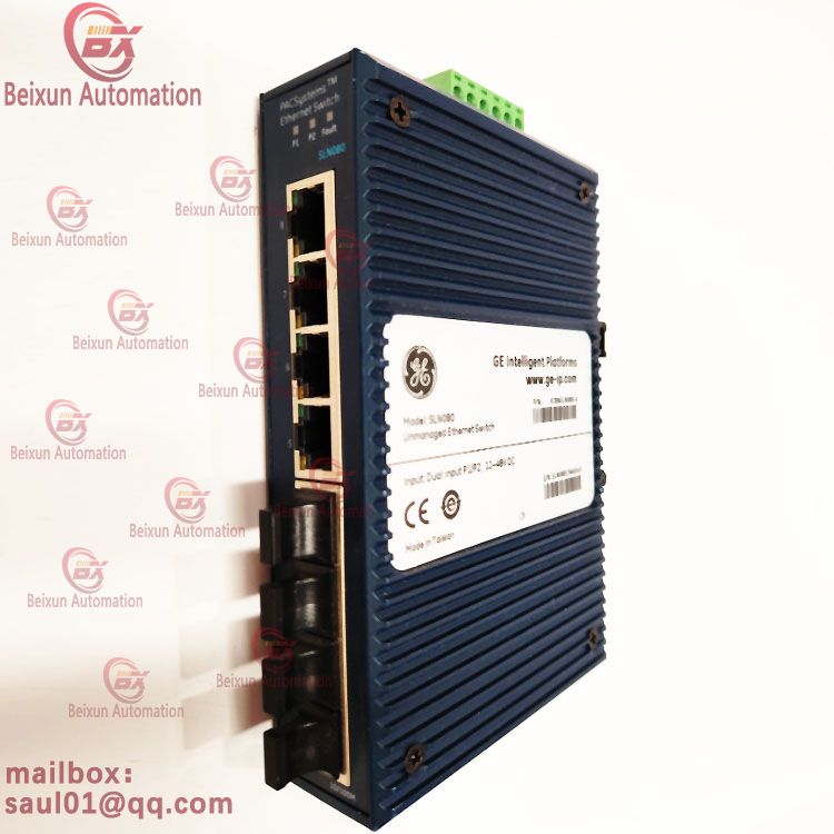 GE Emerson SLN080 IC086SLN080-A 8-port Unmanaged Ethernet Switch