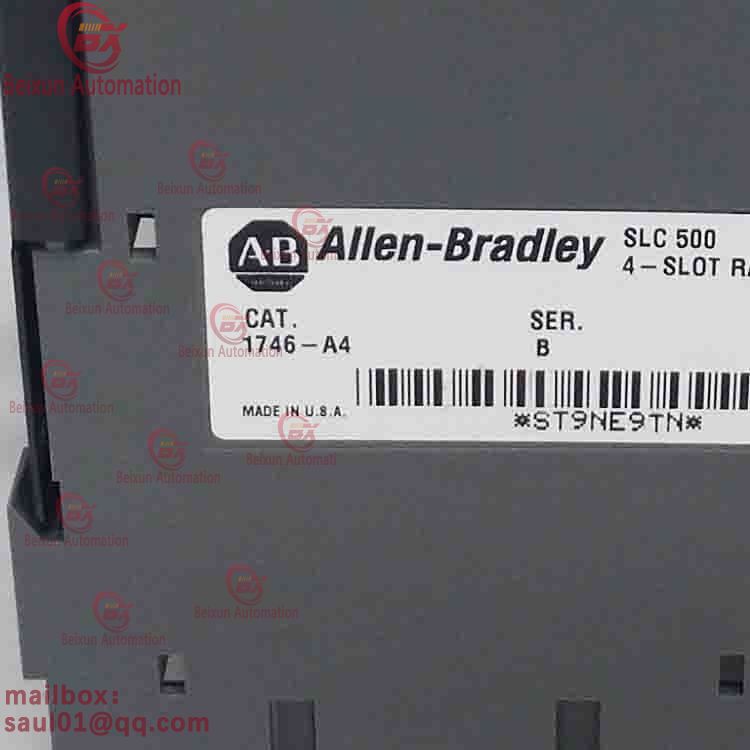 A-B 1746-A4 4-SLOT RACK PLC Support