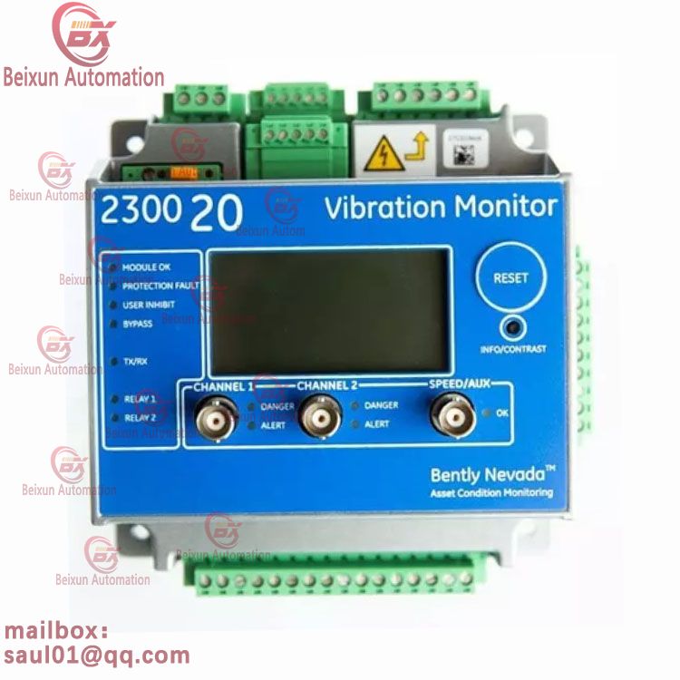 Bently Nevada 2300 20 Vibration Monitor 2300-20 Machinery Condition Monitoring