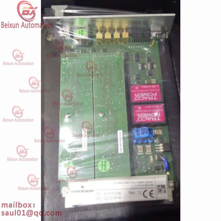 EMERSON A6312 9199-00024 Speed Key Module (8HP) A6312 06 A6312 08