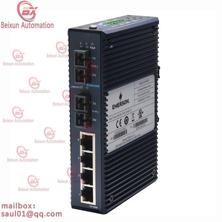 GE Emerson SLN042 IC086SLN042-A Unmanaged Ethernet Switch PACSystems