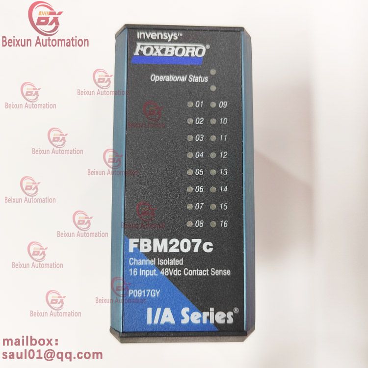 Foxboro FBM207c Channel Isolated- IA Series- P0917GY 0G Invensys