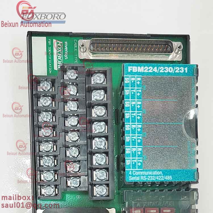 FOXBORO P0926PA DCS System Module Invensys FBM224 230 231